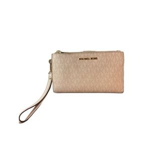 Michael Kors, jet set double zip‎ wristlet.